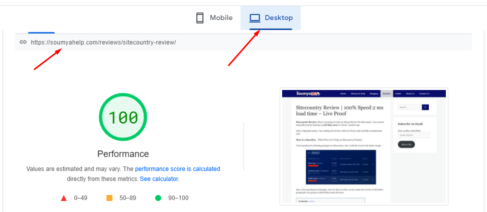 Soumyahelp Speed - Sitecountry Review