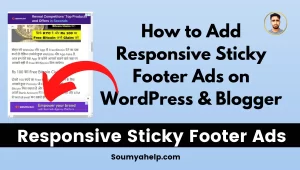 Responsive Sticky Footer Ads